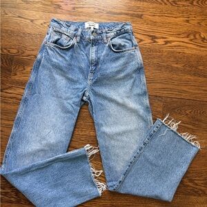 Reformation Val 90s Midrise Straight Jeans